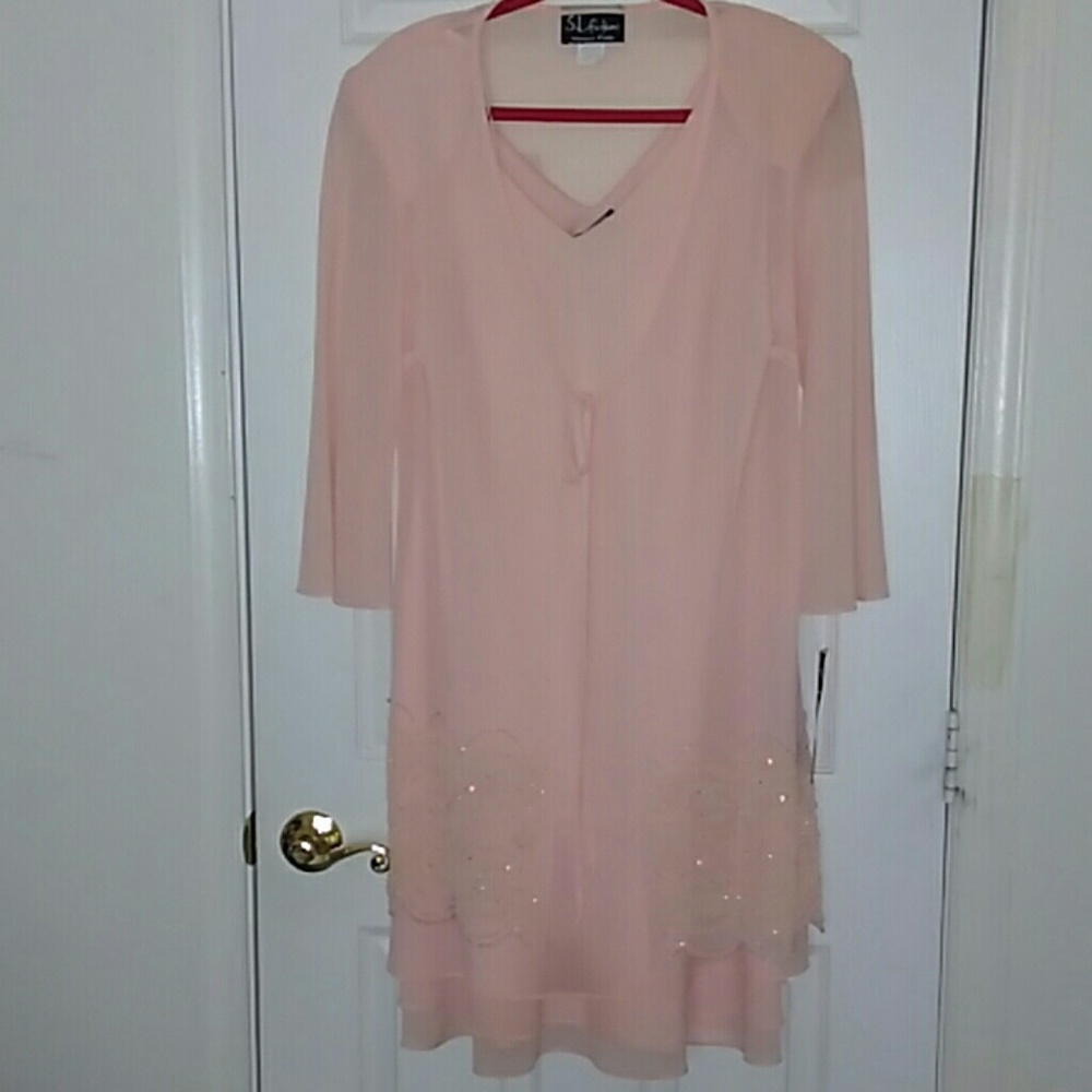 REMOVING Two Piece Dress Set with jacket